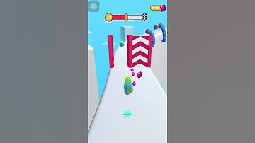 Blob Runner 3D Level 22 iOS/Android gameplay #Shorts