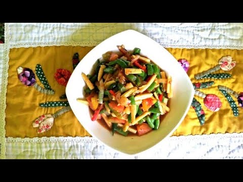 resep-&-cara-memasak-tumis-buncis-jagung-muda