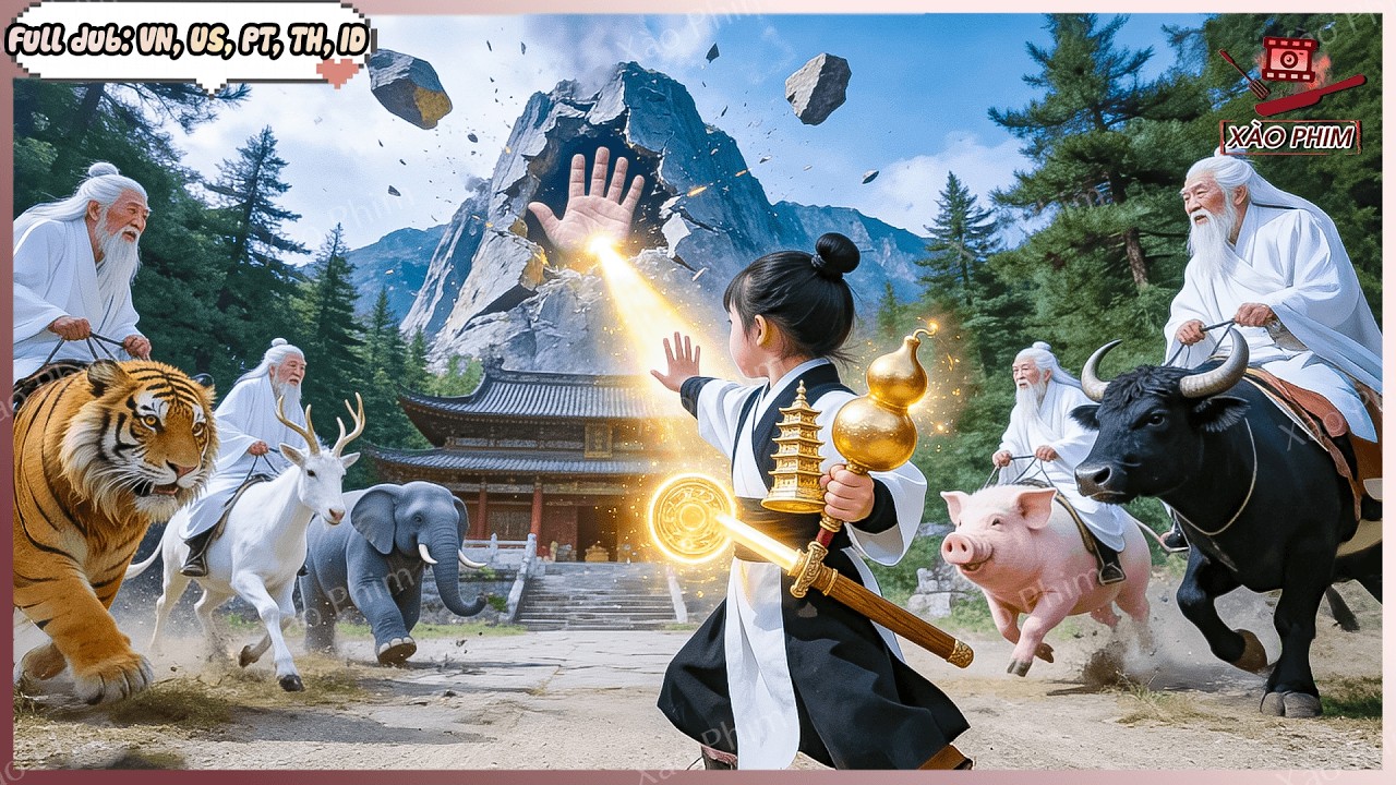 Cô Bé Mồ Côi Sức Mạnh Vô Địch, Một Đấm Phá Núi Trấn Sơn Hất Văng Lão Tổ Sư Đòi Tìm Bố Mẹ Thất Lạc