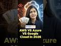 Azure vs GCP vs AWS: Key Differences | Which Cloud Platform Is Best In 2026 | #Shorts | #Simplilearn