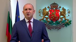 Special honorary speech from the President of Republic of Bulgaria - Rumen Radev Resimi