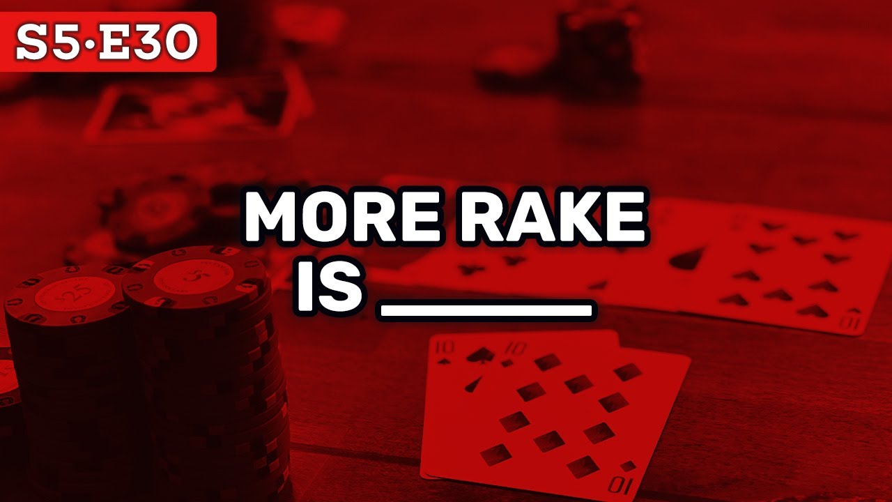 The Business Of Poker Rake Red Chip Podcast S5E30 YouTube