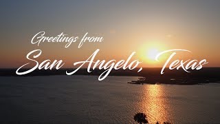 Greetings from San Angelo, Texas