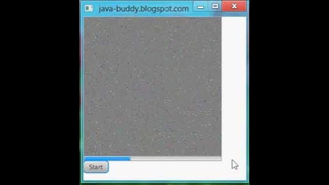 Implement javafx.concurrent.Task to draw random pixel on WritableImage