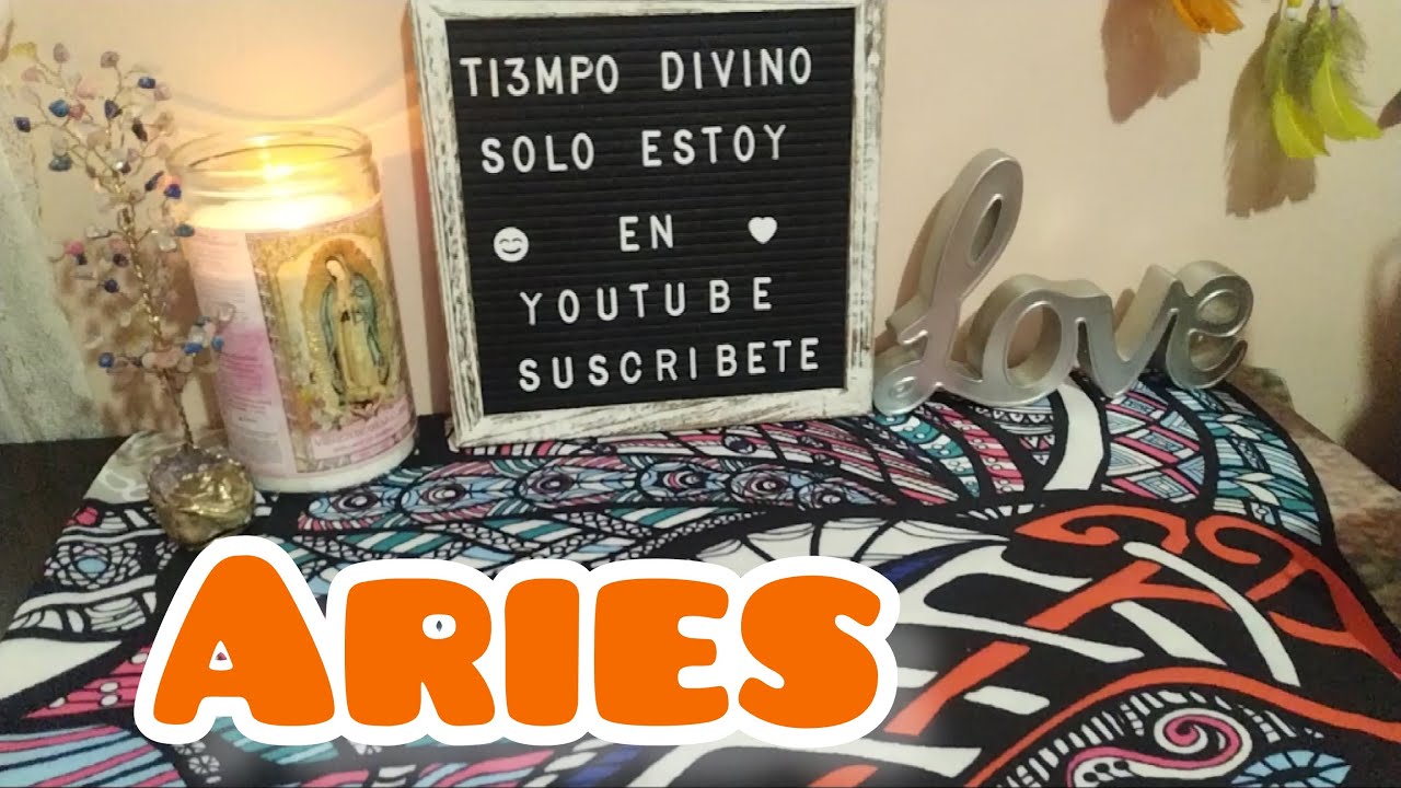 ARIES♈TE VE BRILLANDO Y QUIERE EL CONTROL DE TU VIDA,YA NO TIENE ...