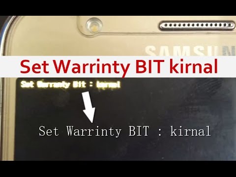 How To Fix Set Warrinty BIT Kirnal Recovery For All Samsung ᴴᴰ