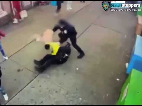 Illegal Migrants Assault NYPD Cops in Times Square