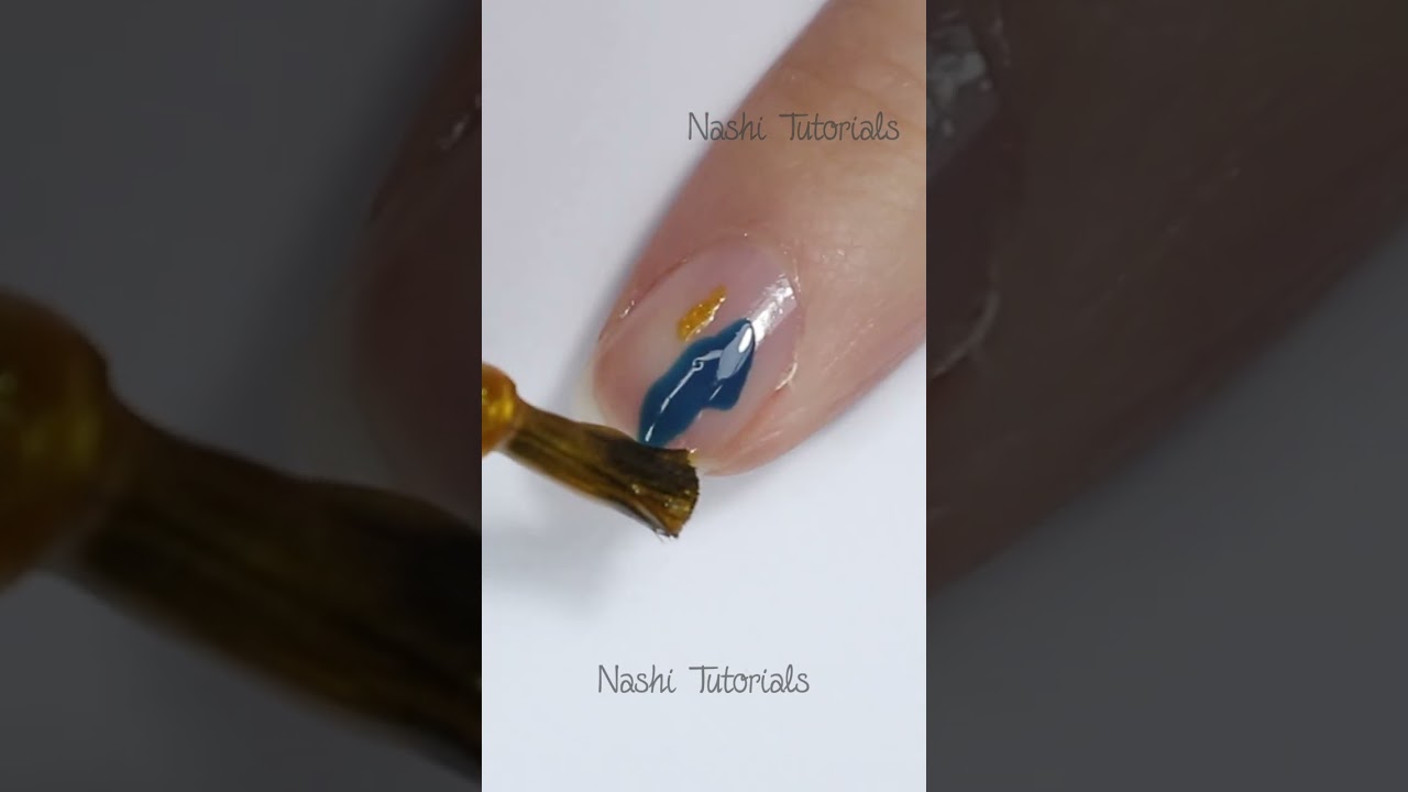 Easy No Tools Abstract Nail Art Tutorial 