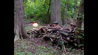 Midway Village Museum Sept 2022 WW2 Woods Battle 1