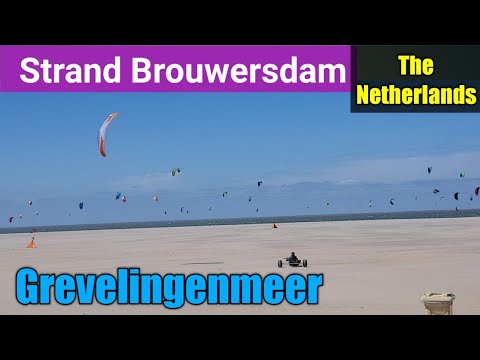 Strand Brouwersdam en Grevelingenmeer : Brouwesdam beach & Grevelingen lake