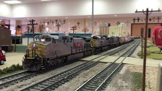 HO Scale KCS Grain Train
