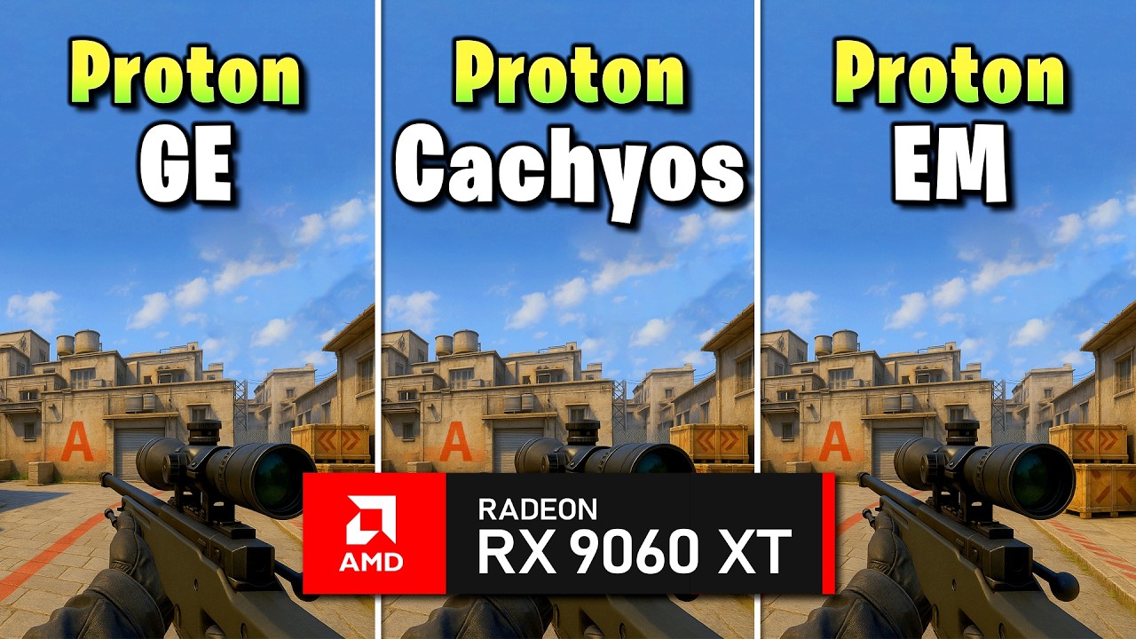 Which Proton Is Best Ge Vs Cachyos Vs Em On Rx 9060 Xt Youtube 