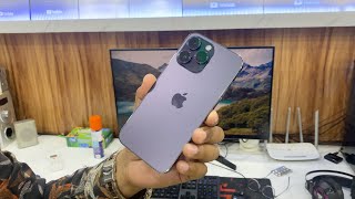 iPhone 14 Pro Max Dynamic Island | Apple iPhone 14 Pro Max Unboxing | iPhone 14 Pro Max Deep Purple