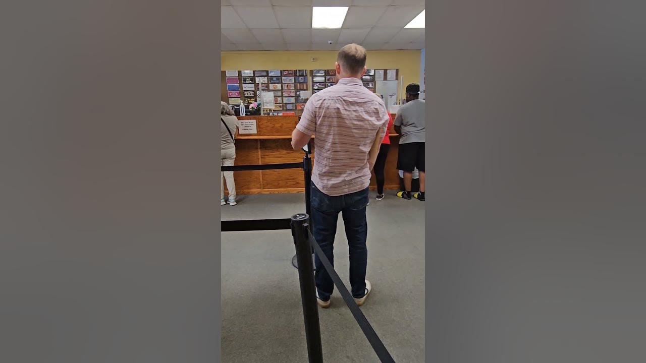 Don't Be in a Hurry at the North Carolina License Plate Office #dmv #tags  #northcarolina #slow