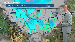 Snow, graupel, rain, wind, and chilly temperatures