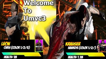 Umvc3 Leon And Krauser Combo(s) Mod by Tabs