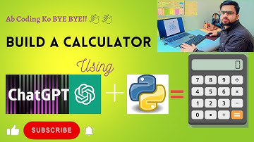 Build a Calculator App in 2 Minutes using Chat -ChatGPT Tutorial in HINDI #chatgpt #openai #latest