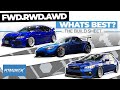 FWD vs RWD vs AWD Cars Whats best? | The Build Sheet