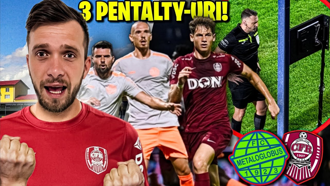 Cod Rosu de Pentalty-uri in Metaloglobus - CFR Cluj!