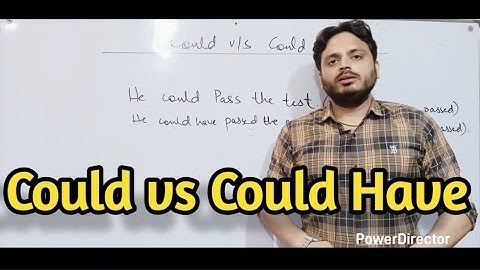 Could vs Could Have | By Syed Ali Raza Kazmi 