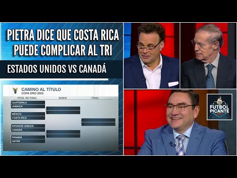 COPA ORO Así quedaron los cruces de CUARTOS de FINAL. México va ante Costa Rica | Futbol Picante