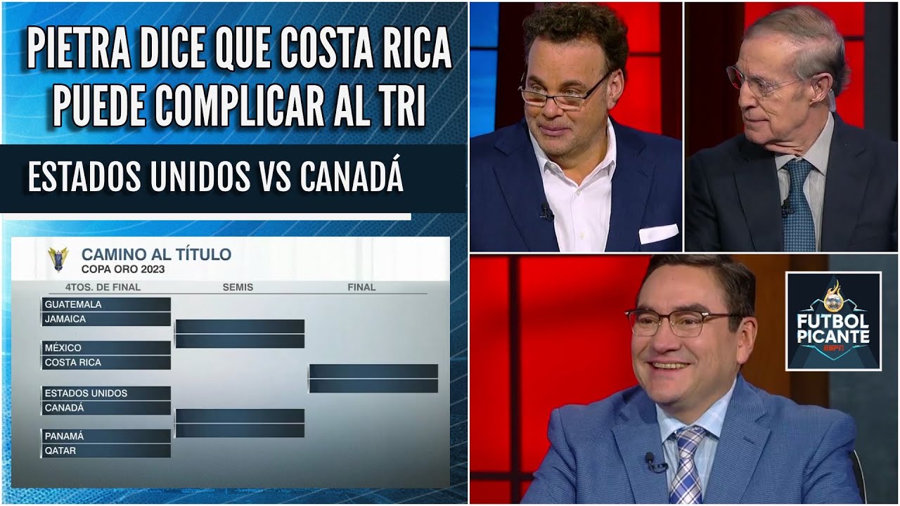 COPA ORO Así quedaron los cruces de CUARTOS de FINAL. México va ante Costa Rica | Futbol Picante