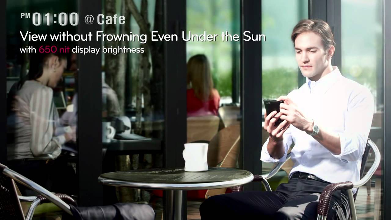 LG Optimus Vu - User Scene: Man version