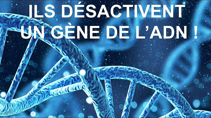 Ils désactivent un gène défectueux sans modifier l'ADN