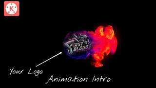 How to make rounded fire animated intro in Kinemaster screenshot 3