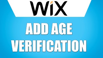 How to Add Age Verification in Wix (Simple)