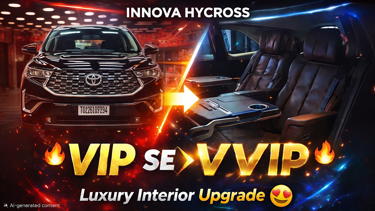 Innova Hycross Ka Royal Makeover 👑 | VIP Se Direct VVIP Upgrade ...
