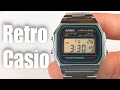 Casio A158W-1 Stainless Steel retro Digital Watch review - giveaway Oct 15, 2016