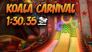 Koala Carnival 1:30.35 (Acceleration FWR) | Crash Team Racing: Nitro Fueled
