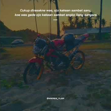 Story wa vixion jari-jari 'ojo kakean sambat'