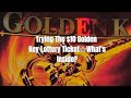 Trying The $10 Golden Key Lottery Ticket☆What's Inside?