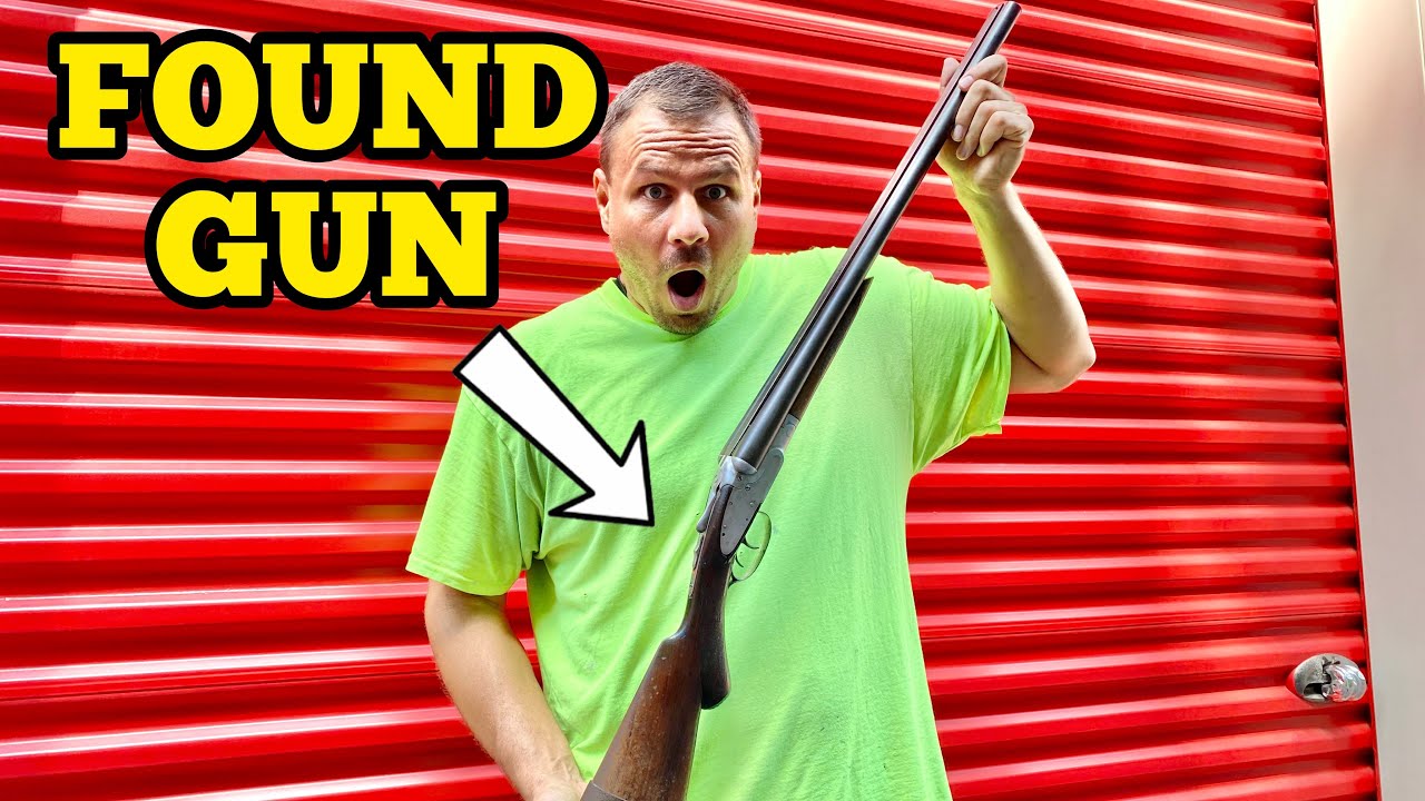 FOUND GUN / ANTIQUE FIREARM / I Bought An Abandoned Storage Unit - YouTube