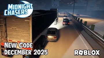 Roblox Midnight Chasers: Highway Racing New Code December 2025