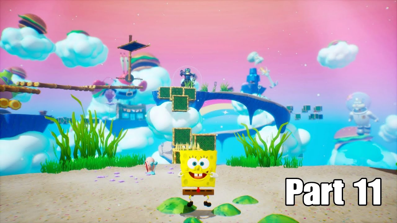 Spongebob BFBB Rehydrated PS4 Walkthrough Part 11 Spongebob's Dream