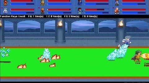 A short video on a VERY old school game LF2 xD