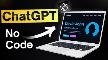 5 ChatGPT Hacks to Create a STUNNING Free Portfolio Website (No Code)