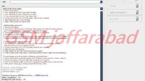 How to remove Samsung J500H FRP with z3X box