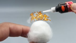 Unbelievable Experiments Super Glue and Cotton