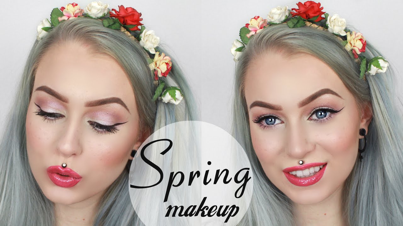 Fresh Spring Makeup, Pastels & Freckles | Evelina Forsell