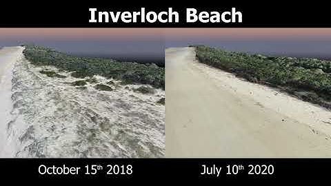 Using drones to monitor beach change in Inverloch