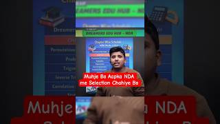 Aapka NDA Me Selection Chahiye Bs 🤩 | NDA 1 2026 | NDA Motivation Parveen Sir #nda12026 #ndaexam