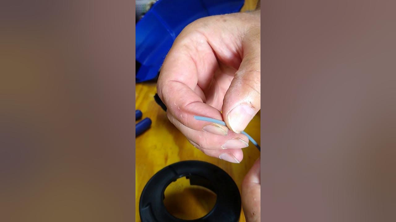 How To Replace Line On Your Kobalt 80volt Cordless String Trimmer