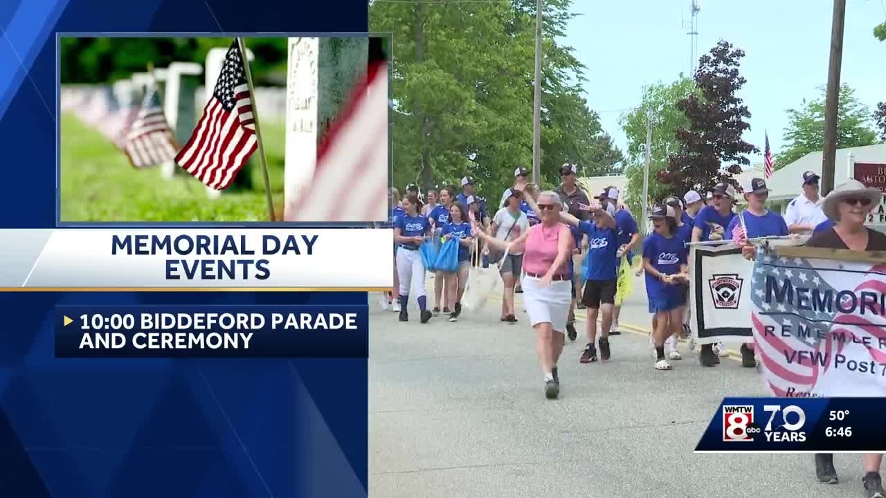 Memorial Day events happening across Maine - YouTube
