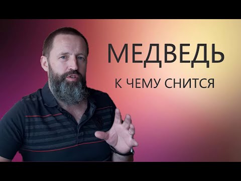 МЕДВЕДЬ. К чему снится медведь