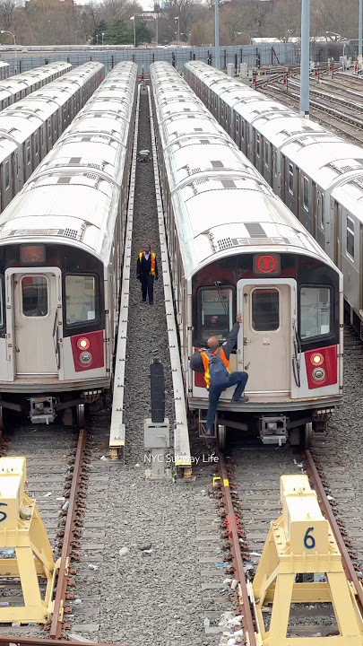Corona Yard#NYCSubway #NYC #MTA #NewYorkCitySubway #LIRR #SubwayTrain #NewYork #NewYorkCity