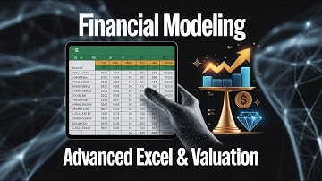 Excel Financial Modeling and Valuation: Beginner to Pro (Full Course) | Advanced Excel Formulas